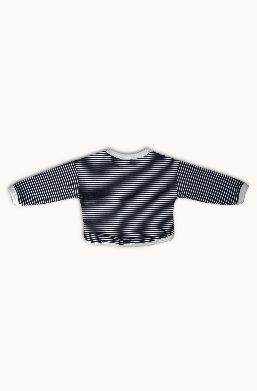 Stripey Long Sleeve Top - Brown