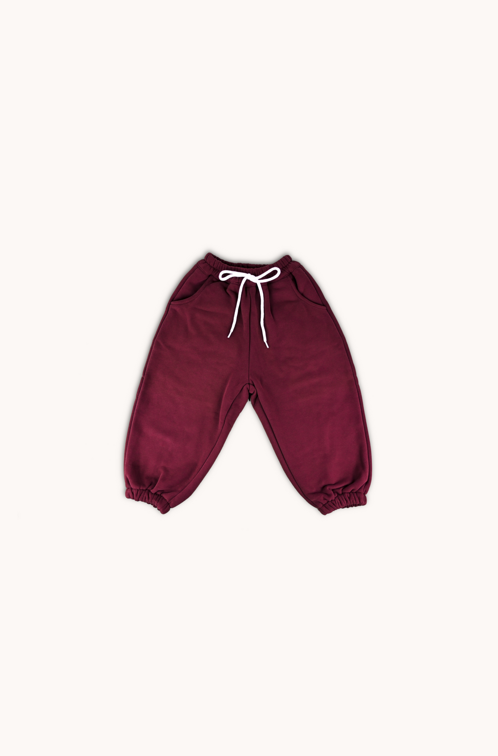 The Cozy Jogger - Wine Red