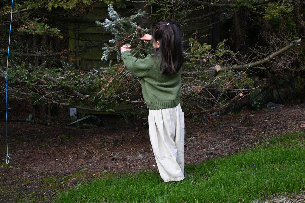 Snuggle Knit Pullover - Green